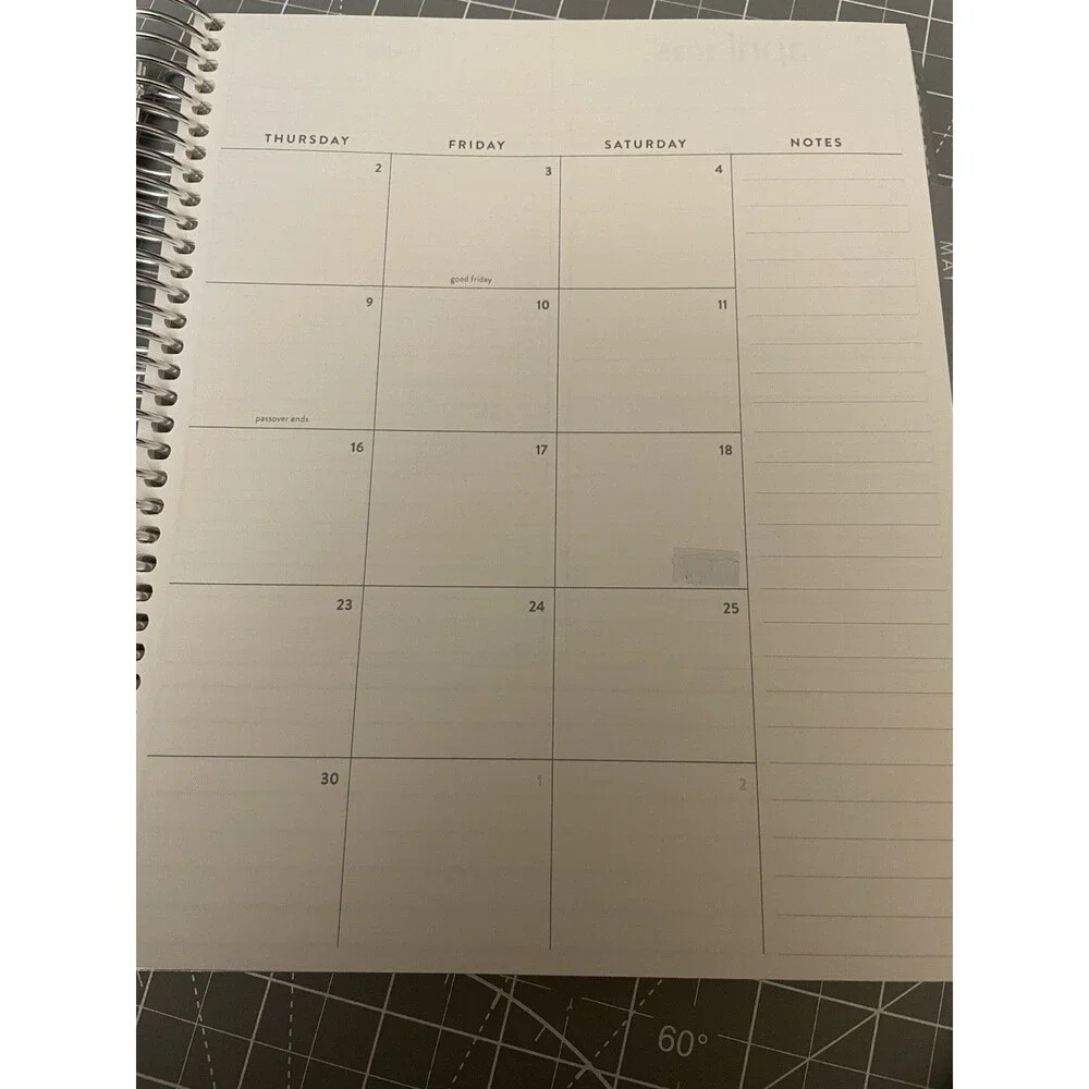 Erin Condren 2026 Horizontal Planner Starting In March - Dec  (Read & See Pics)